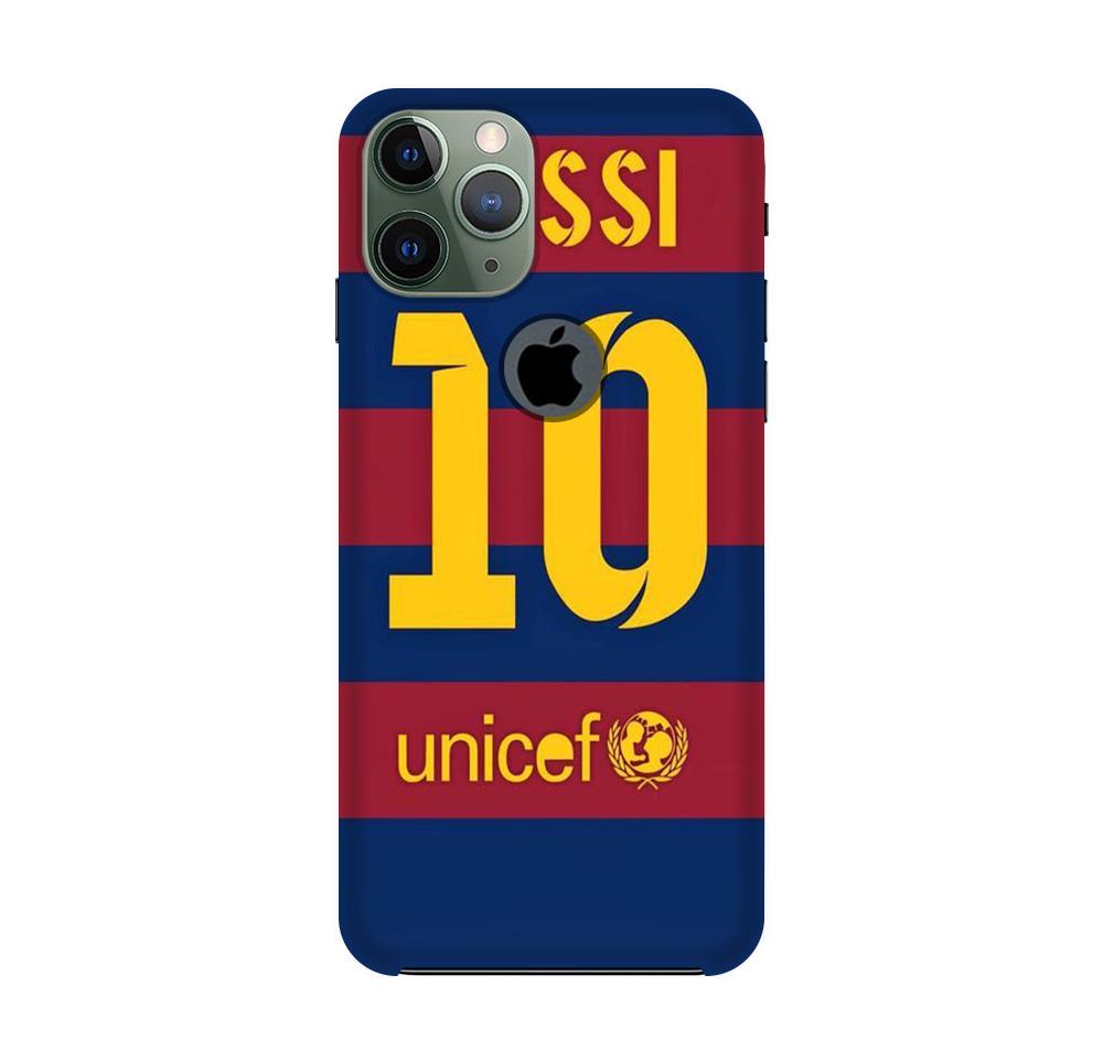 Messi Case for iPhone 11 Pro logo cut  (Design - 172)