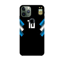 Argentina Mobile Back Case for iPhone 11 Pro logo cut  (Design - 173)