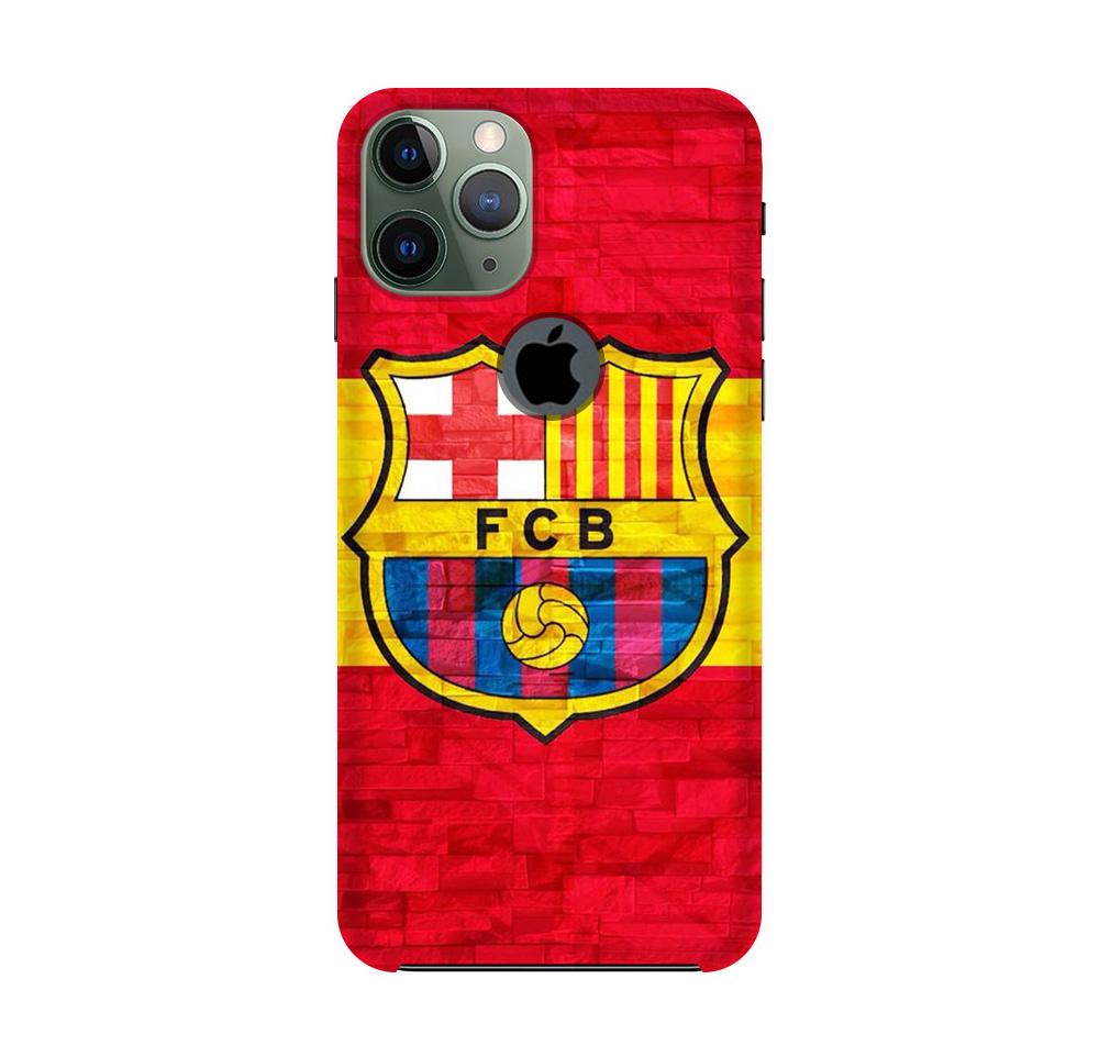 FCB Football Case for iPhone 11 Pro logo cut  (Design - 174)