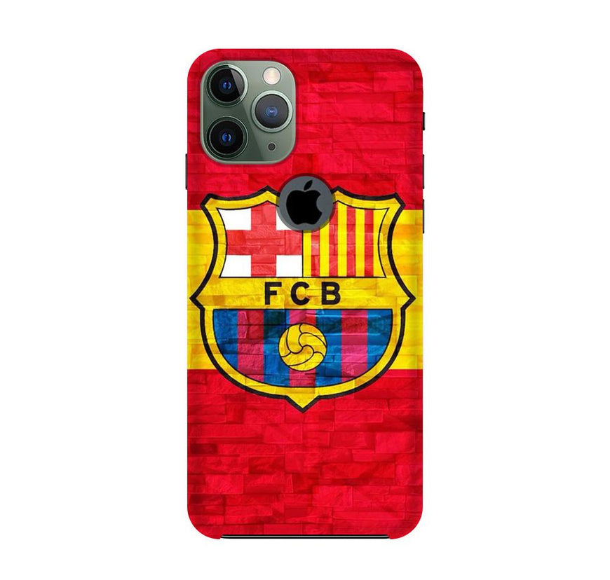 FCB Football Case for iPhone 11 Pro logo cut  (Design - 174)
