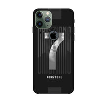 Cristiano Mobile Back Case for iPhone 11 Pro logo cut  (Design - 175)