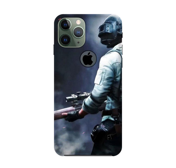 Pubg Case for iPhone 11 Pro logo cut  (Design - 179)