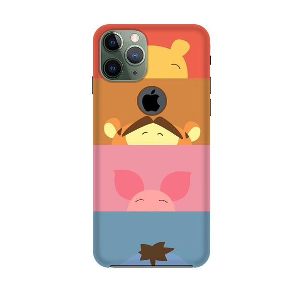 Cartoon Case for iPhone 11 Pro logo cut (Design - 183)