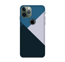 Blue Shades Mobile Back Case for iPhone 11 Pro logo cut (Design - 188)