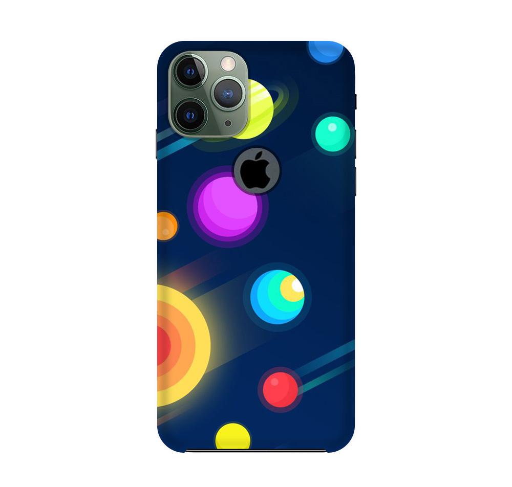 Solar Planet Case for iPhone 11 Pro logo cut (Design - 197)