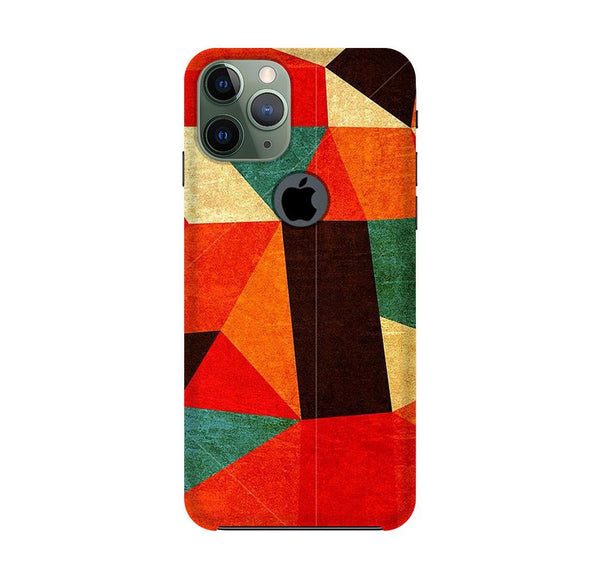 Modern Art Case for iPhone 11 Pro logo cut (Design - 203)
