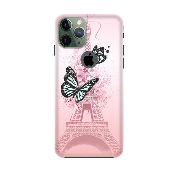 Eiffel Tower Case for iPhone 11 Pro logo cut (Design No. 211)