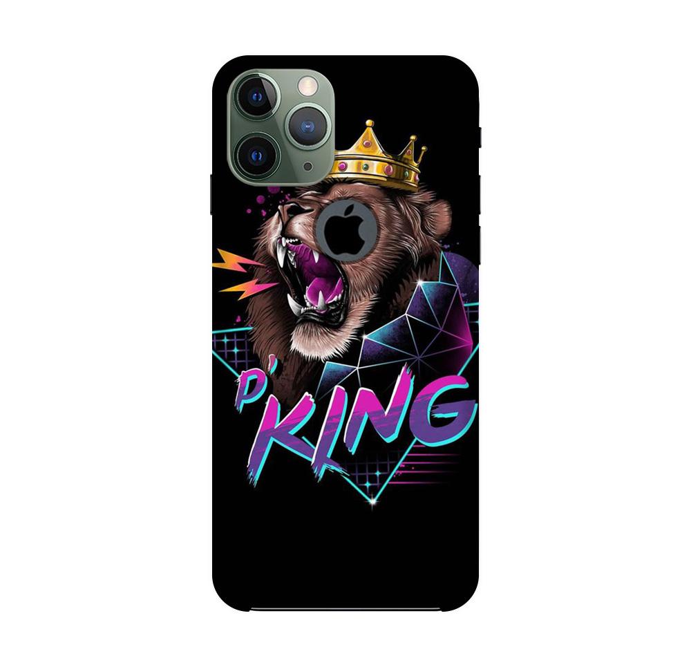Lion King Case for iPhone 11 Pro logo cut (Design No. 219)