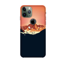 Mountains Mobile Back Case for iPhone 11 Pro logo cut (Design - 227)