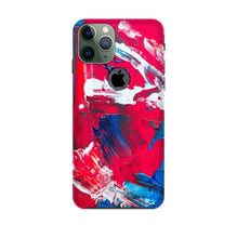 Modern Art Mobile Back Case for iPhone 11 Pro logo cut (Design - 228)