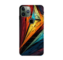 Modern Art Mobile Back Case for iPhone 11 Pro logo cut (Design - 229)