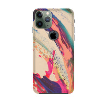 Modern Art Mobile Back Case for iPhone 11 Pro logo cut (Design - 234)