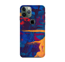 Modern Art Mobile Back Case for iPhone 11 Pro logo cut (Design - 238)