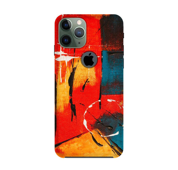 Modern Art Case for iPhone 11 Pro logo cut (Design No. 239)