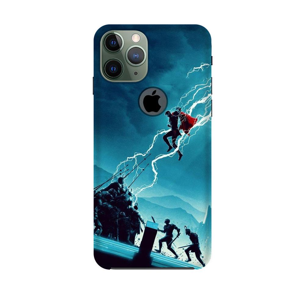 Thor Avengers Case for iPhone 11 Pro logo cut (Design No. 243)