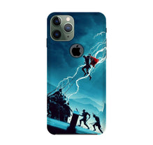 Thor Avengers Mobile Back Case for iPhone 11 Pro logo cut (Design - 243)