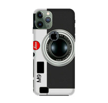 Camera Mobile Back Case for iPhone 11 Pro logo cut (Design - 257)
