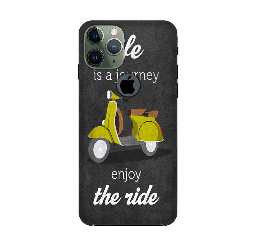 Life is a Journey Case for iPhone 11 Pro logo cut (Design No. 261)