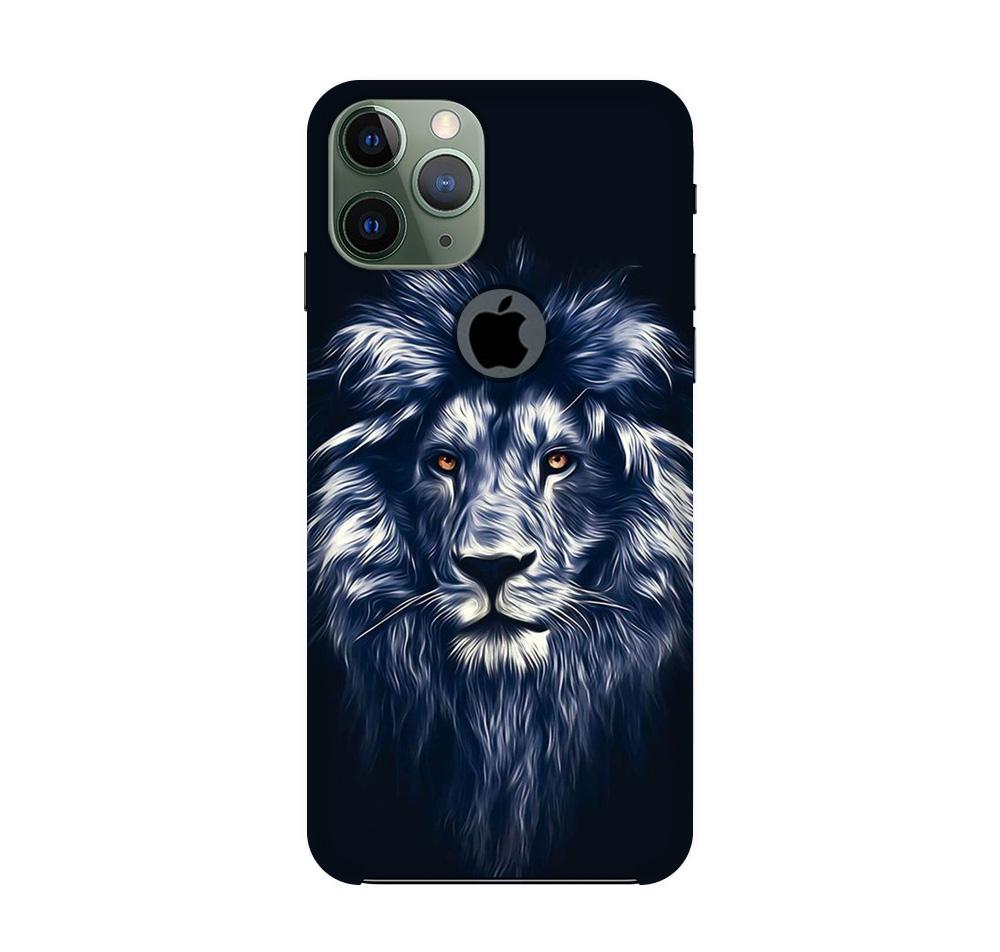 Lion Case for iPhone 11 Pro logo cut (Design No. 281)