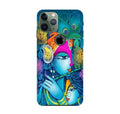 Radha Krishna Case for iPhone 11 Pro logo cut (Design No. 288)