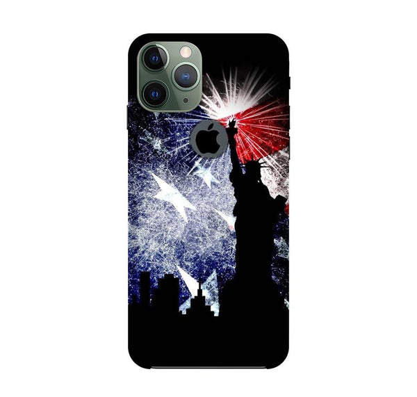 Statue of Unity Case for iPhone 11 Pro logo cut (Design No. 294)