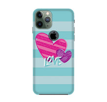 Love Mobile Back Case for iPhone 11 Pro logo cut (Design - 299)
