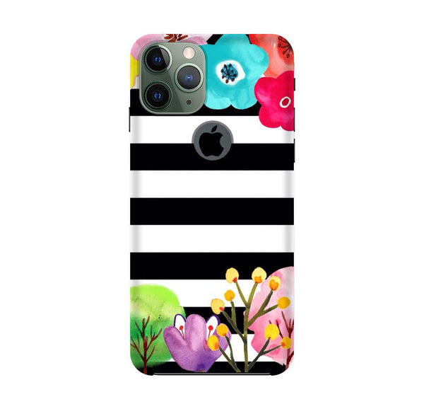 Designer Case for iPhone 11 Pro logo cut (Design No. 300)