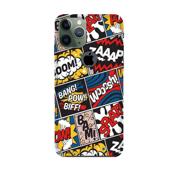 Boom Mobile Back Case for iPhone 11 Pro Logo Cut  (Design - 302)