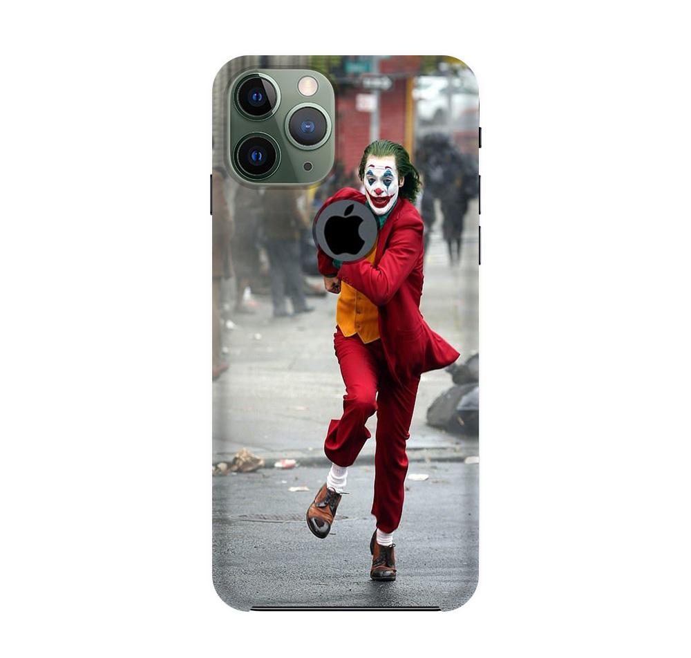 Joker Mobile Back Case for iPhone 11 Pro Logo Cut(Design - 303)