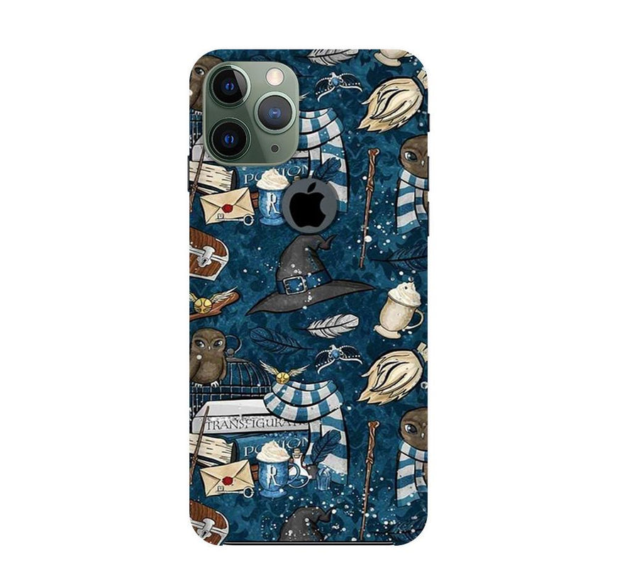 Magic Mobile Back Case for iPhone 11 Pro Logo Cut  (Design - 313)