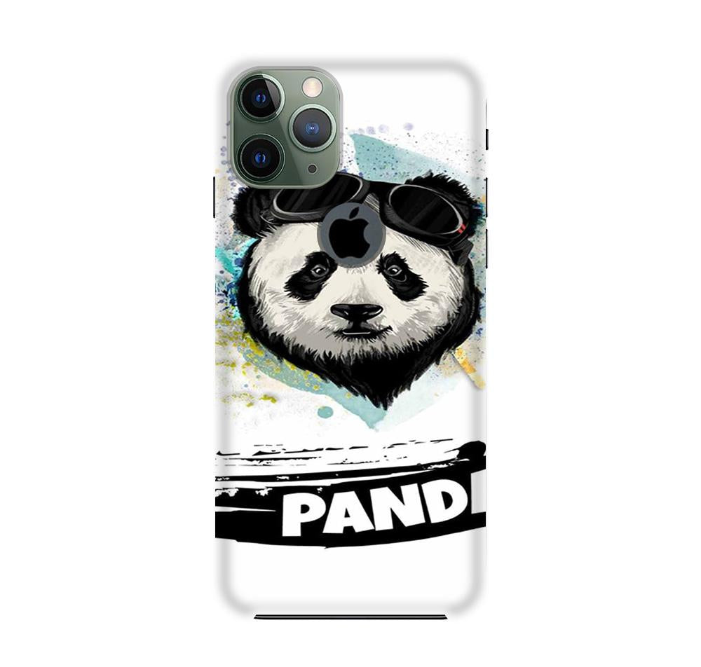 Panda Mobile Back Case for iPhone 11 Pro Logo Cut  (Design - 319)