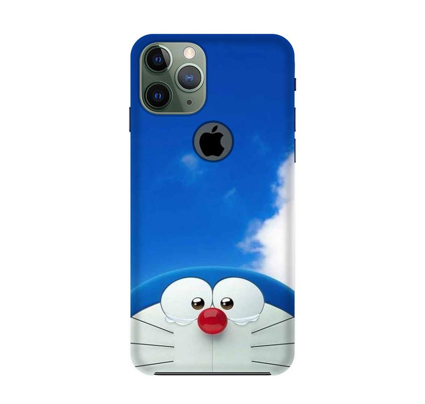 Doremon Mobile Back Case for iPhone 11 Pro Logo Cut  (Design - 326)