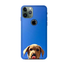Dog Mobile Back Case for iPhone 11 Pro Logo Cut  (Design - 332)