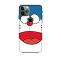 Doremon Mobile Back Case for iPhone 11 Pro Logo Cut  (Design - 340)