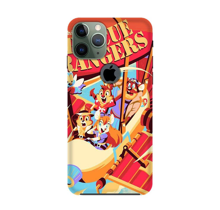 Rescue Rangers Mobile Back Case for iPhone 11 Pro Logo Cut  (Design - 341)