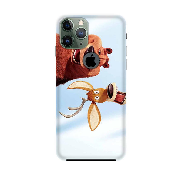 Polar Beer Mobile Back Case for iPhone 11 Pro Logo Cut  (Design - 344)