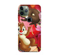 Chip n Dale Mobile Back Case for iPhone 11 Pro Logo Cut  (Design - 349)