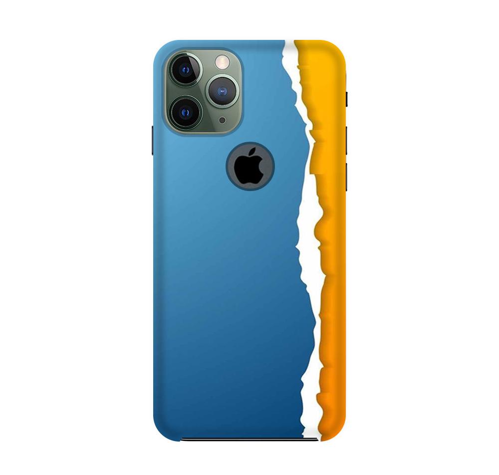 Designer Mobile Back Case for iPhone 11 Pro Logo Cut  (Design - 371)