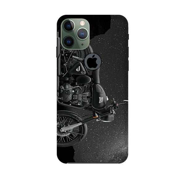 Royal Enfield Mobile Back Case for iPhone 11 Pro Logo Cut  (Design - 381)