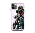 Biker Mobile Back Case for iPhone 11 Pro Logo Cut  (Design - 383)
