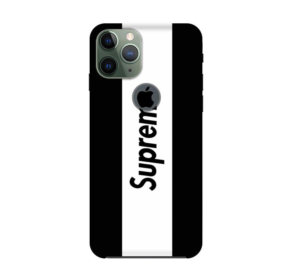 Supreme Mobile Back Case for iPhone 11 Pro Logo Cut  (Design - 388)