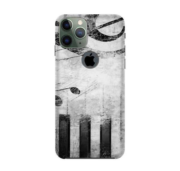 Music Mobile Back Case for iPhone 11 Pro Logo Cut  (Design - 394)