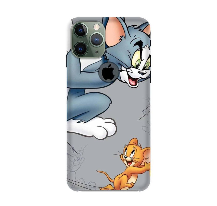 Tom n Jerry Mobile Back Case for iPhone 11 Pro Logo Cut  (Design - 399)
