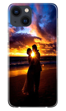 Couple Sea shore Case for iPhone 13 Mini