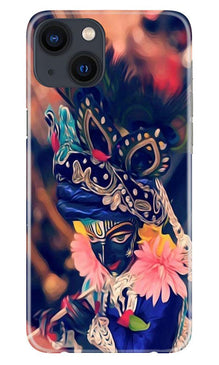 Lord Krishna Mobile Back Case for iPhone 13 Mini (Design - 16)
