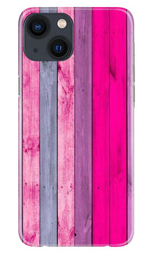 Wooden look Mobile Back Case for iPhone 13 (Design - 24)