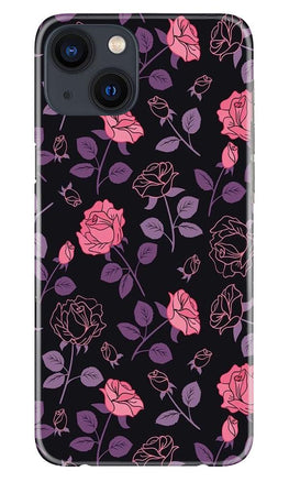 Rose Black Background Case for iPhone 13