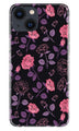 Rose Black Background Case for iPhone 13 Mini