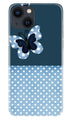 White dots Butterfly Case for iPhone 13 Mini