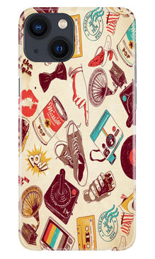Vintage Mobile Back Case for iPhone 13 Mini (Design - 35)